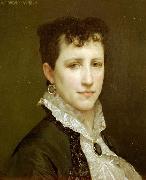 William-Adolphe Bouguereau Portrait of Miss Elizabeth Gardner painting